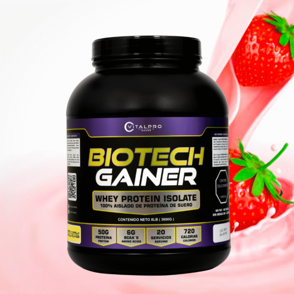 BIOTECH GAINER 8LB FRESA